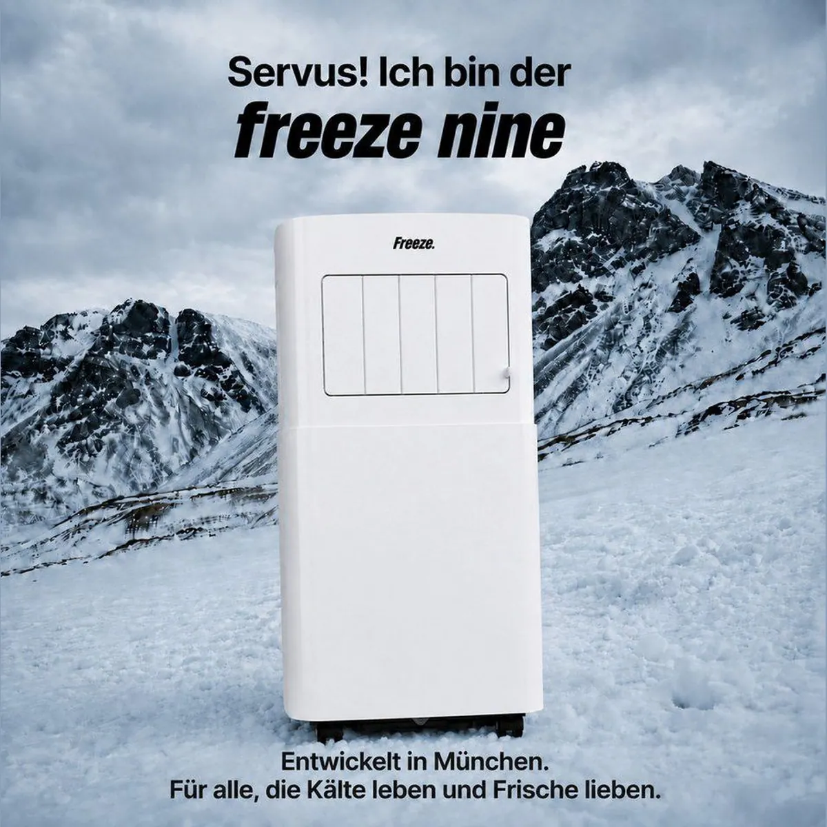 Freeze Mobile Klimaanlage 9000BTU, kompakt & effizient, Temperatur bis 16°C 2