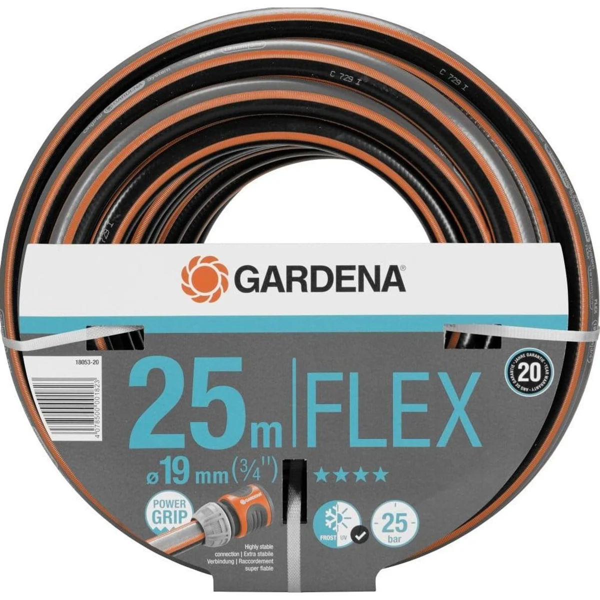 GARDENA Comfort Flex Wischwasserschlauch 25 m, druckfest, UV-beständig, flexibel 4