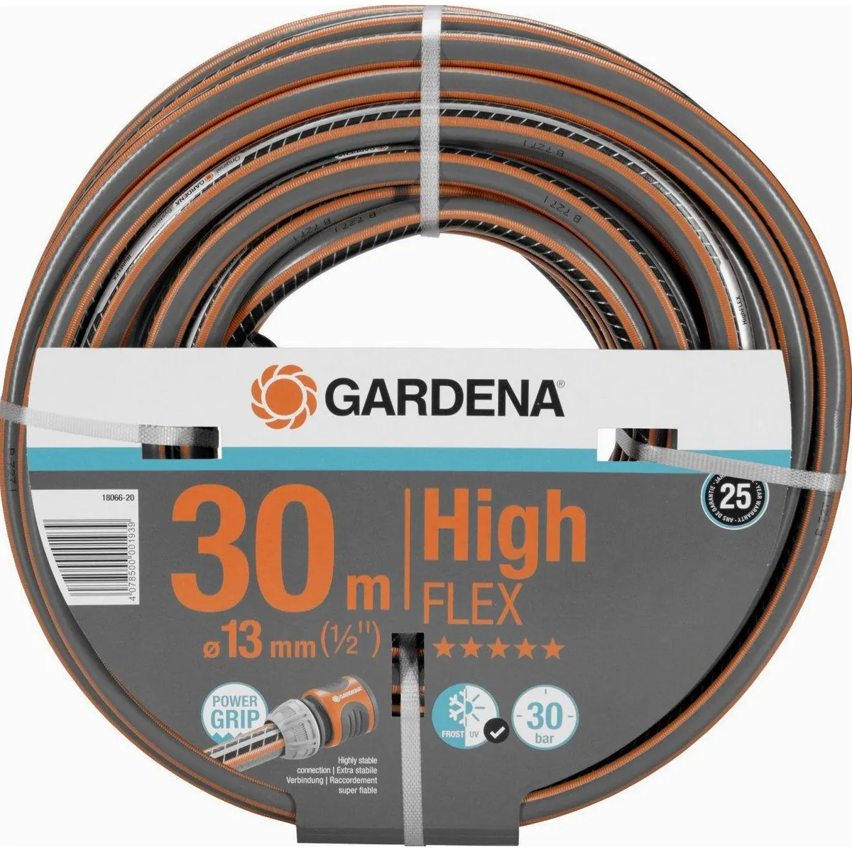 Gardena Comfort HighFlex Gartenschlauch 30 m, druckfest, flexibel, UV-beständig 2