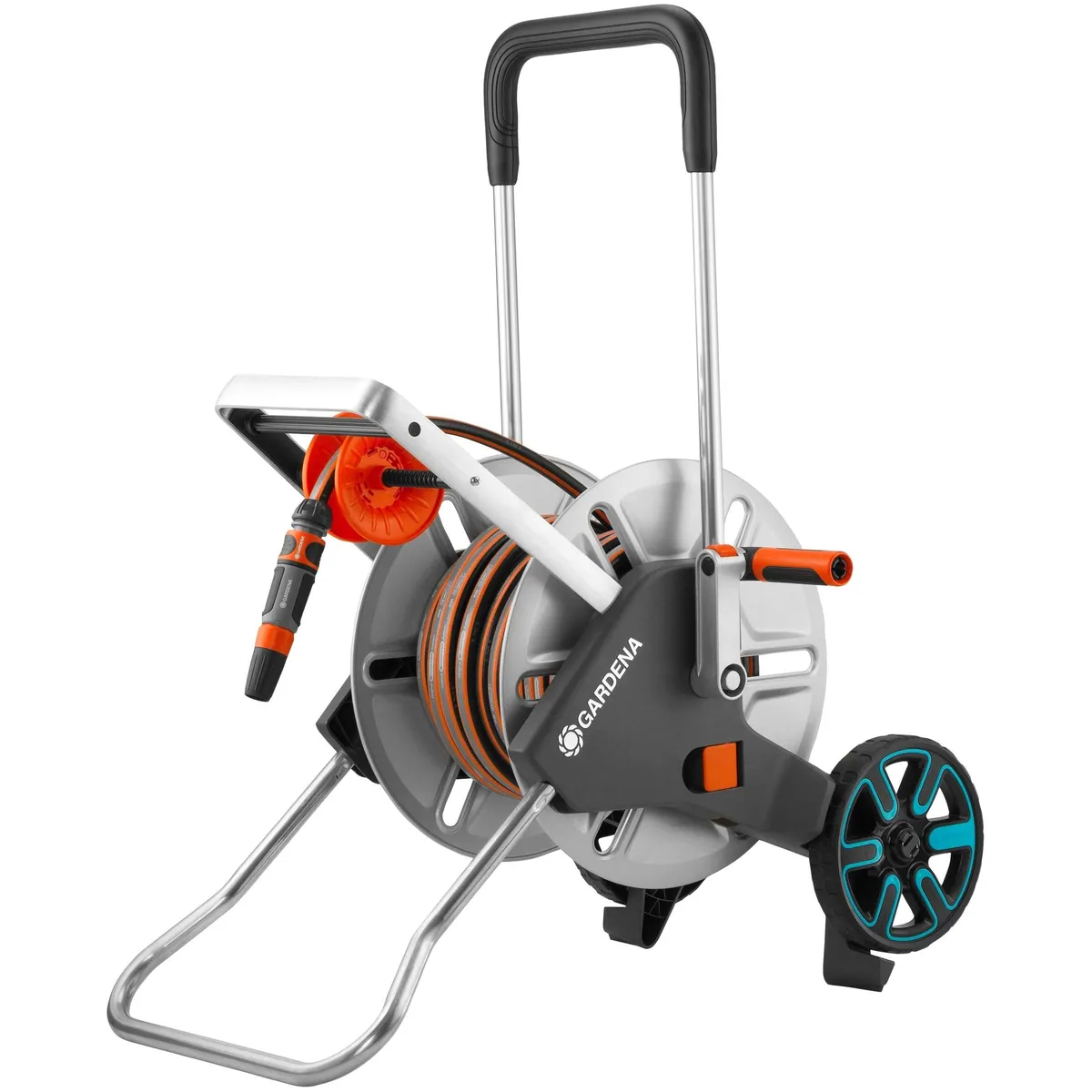 Gardena CleverRoll M Easy Schlauchwagen, stabil, 25 m Schlauch, frostbeständig 3
