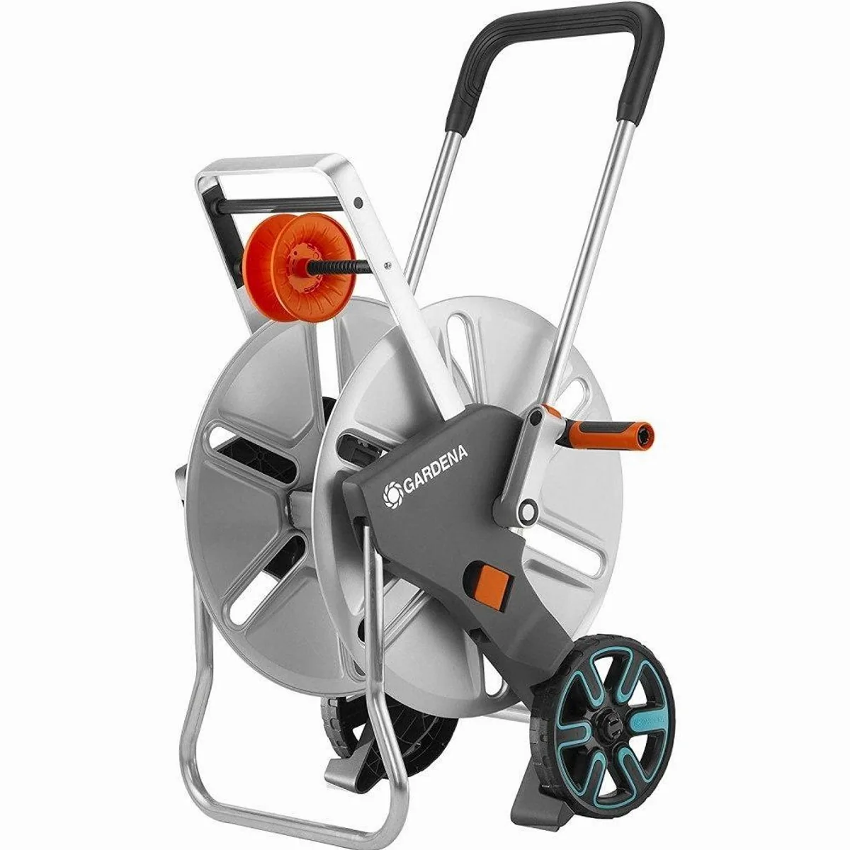 GARDENA CleverRoll Schlauchwagen, einziehbar, bis 100 m Schlauch, frostsicher 2