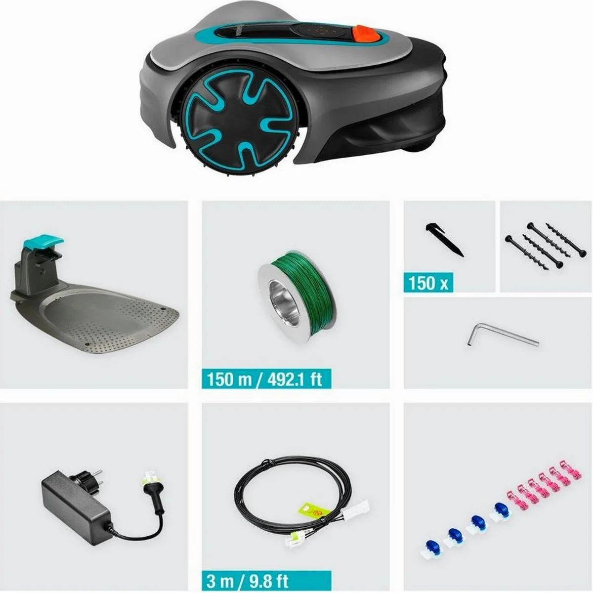 GARDENA Mähroboter SILENO minimo, leise, smart, wetterfest — bis 250m² 4
