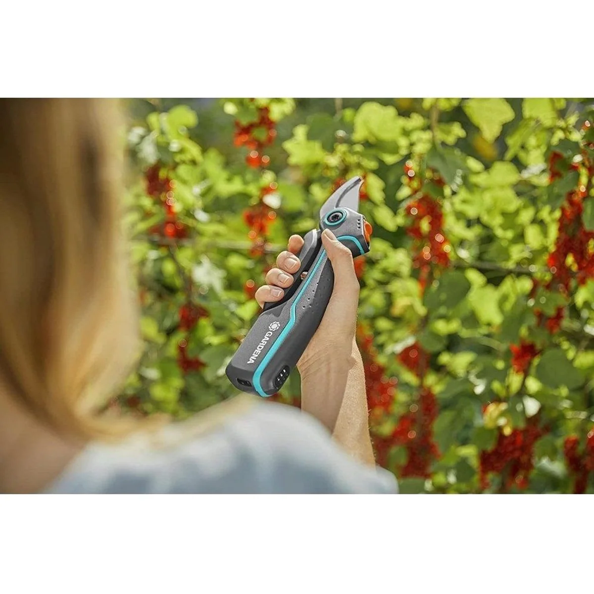 GARDENA AssistCut Gartenschere 12222-20, ergonomisches Design, 5x Schneidkraft 4