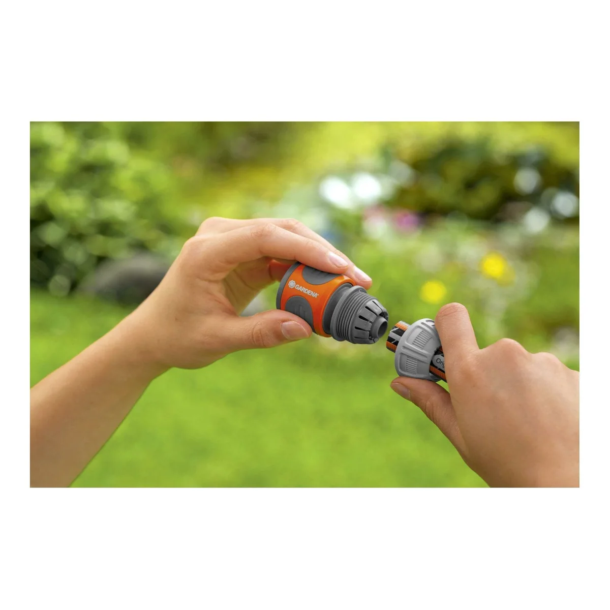 Gardena Schlauchverbinder-Satz 13 mm und 15 mm, einfache Handhabung, frostbeständig 3
