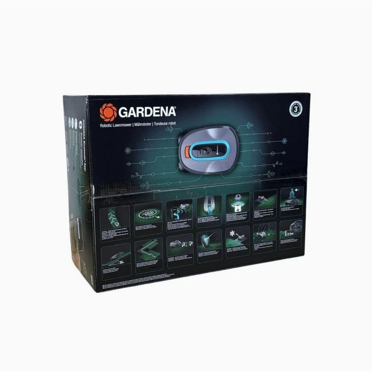GARDENA SILENO Life Mähroboter, bis 1500 m² Rasenfläche, Frostsensor, leise 2