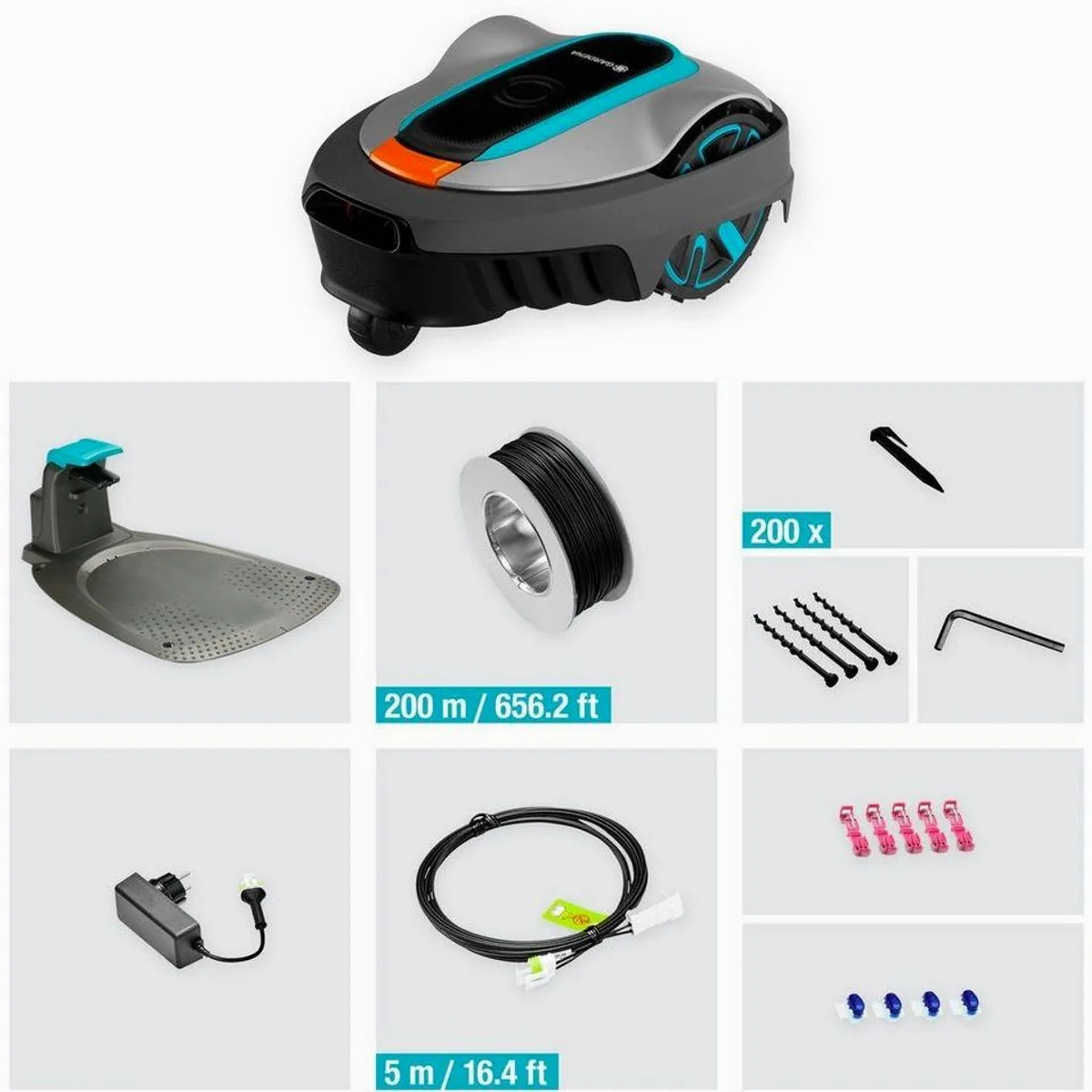 GARDENA Mähroboter SILENO city, leise, wendig, programmierbar — für 600 m² 4