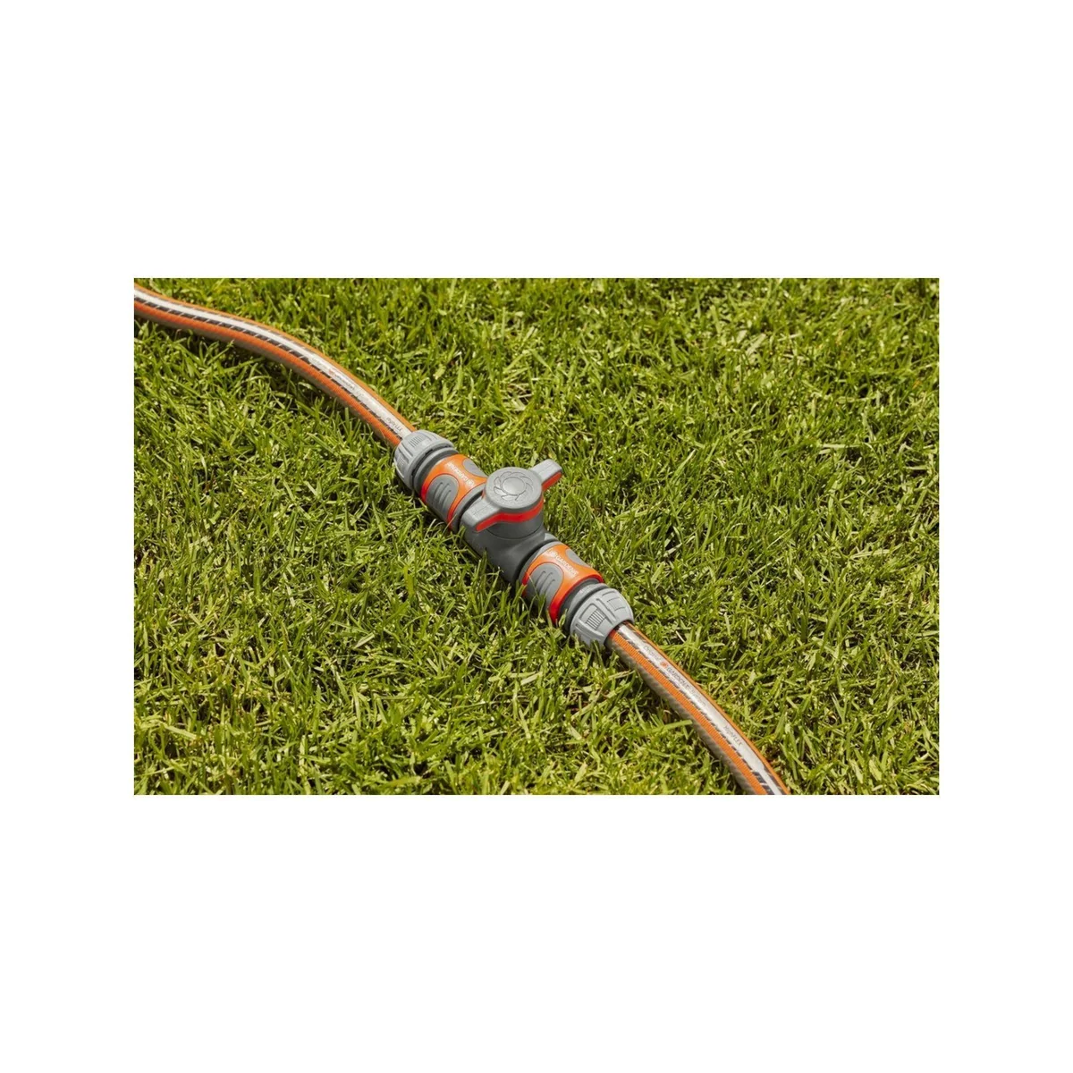 Gardena Schlauchverbinder Kupplung mit Regulierventil, stufenlose Durchflussregelung, frostbeständig 3
