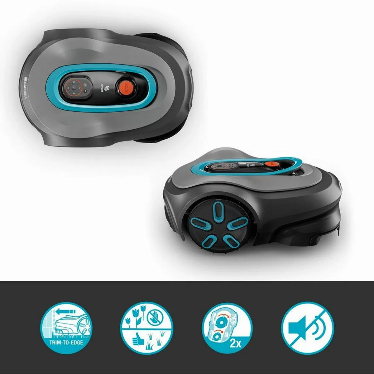 GARDENA smart SILENO max Mähroboter, bis 800 m², präzises Mähen & intelligente Steuerung 3