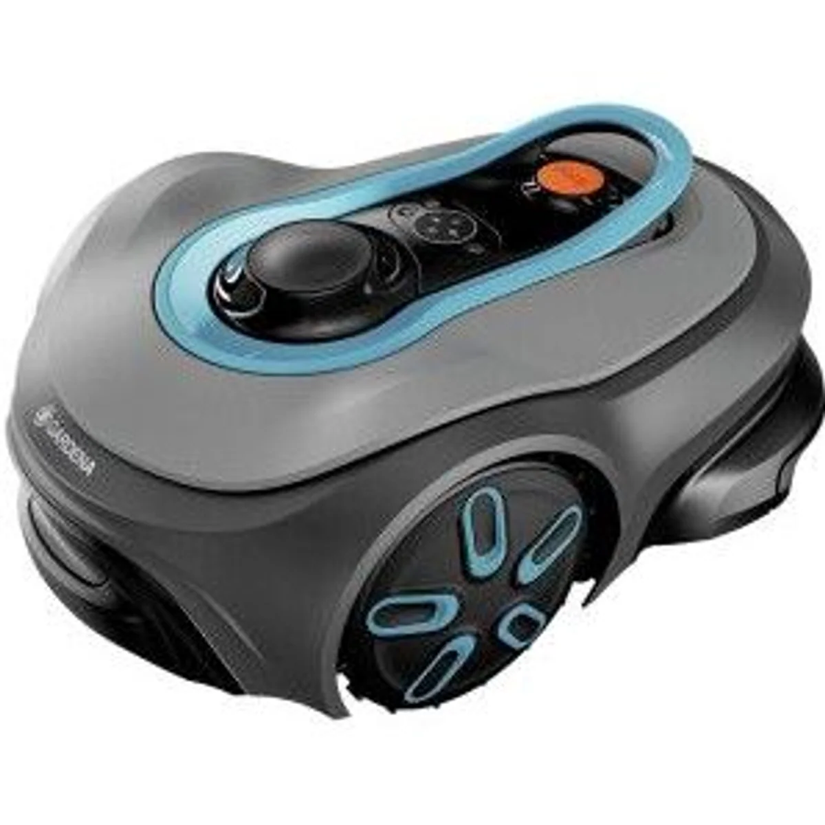Gardena smart Sileno free 1200 Set, vollautomatischer Rasenmäher, App-Steuerung, leise im Betrieb