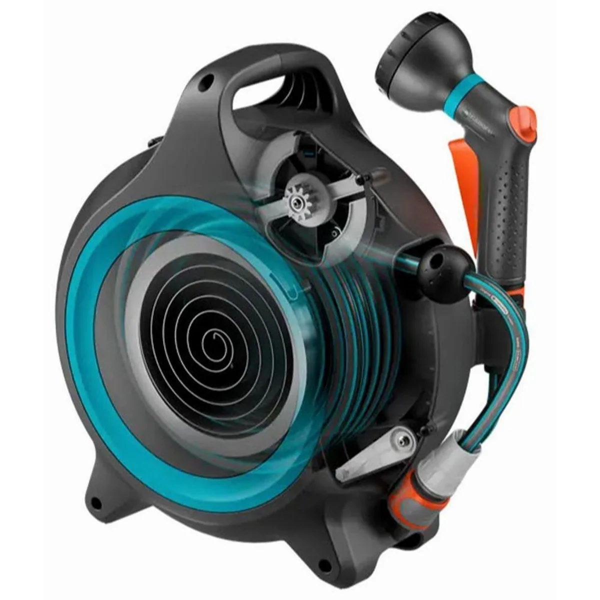 Gardena MoveMatic Schlauchbox, kompakt, tragbar, automatische Aufrollung 3