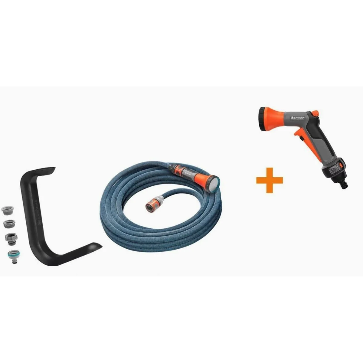 GARDENA Textilschlauch Liano Xtreme 10 m, flexibel, robust, inklusive Bewässerungsbrause