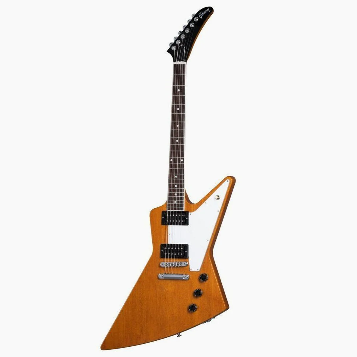 Gibson 70s Explorer Antique Natural, Mahagonikorpus, Slim Taper Halsprofil