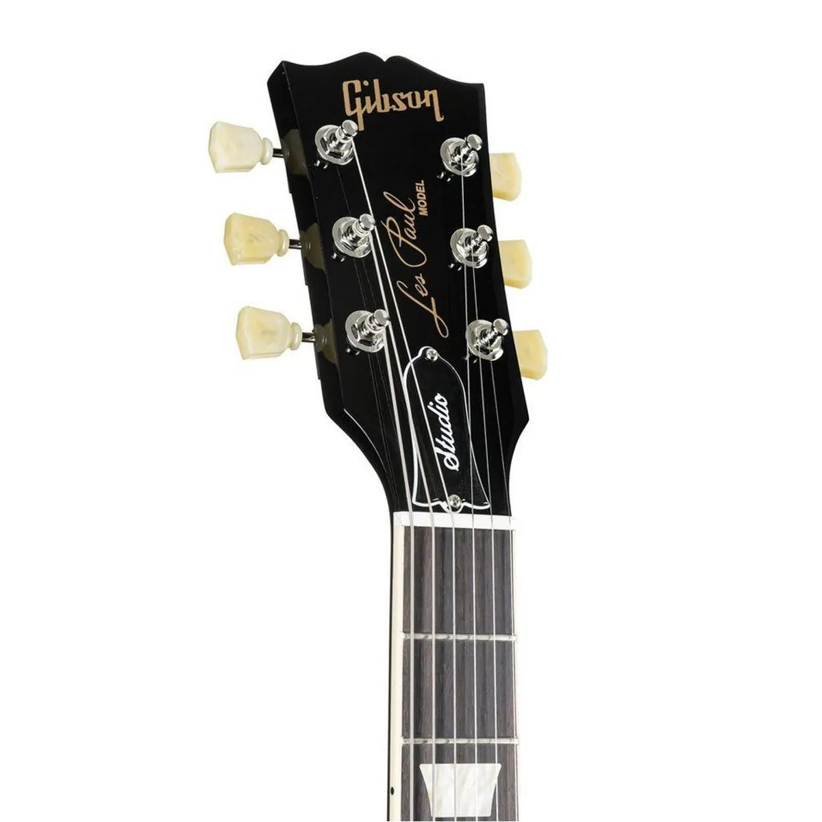 Gibson Les Paul Studio Silverburst, massiver Mahagonikorpus, Burstbucker Pro Humbucker 4