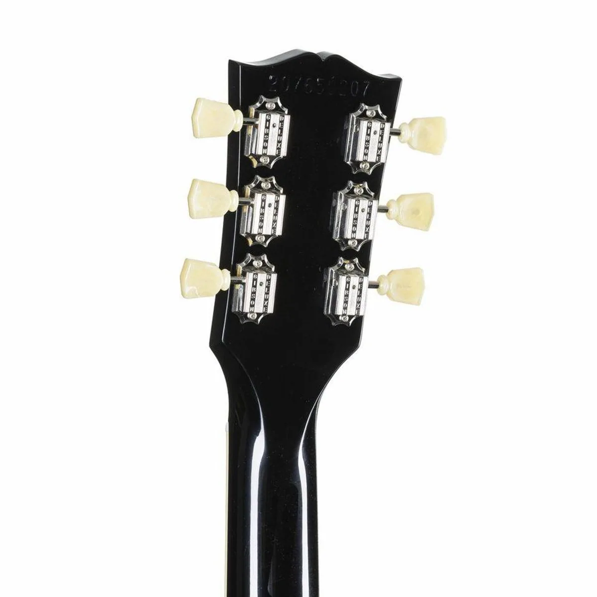 Gibson Les Paul Studio Silverburst, massiver Mahagonikorpus, Burstbucker Pro Humbucker 5