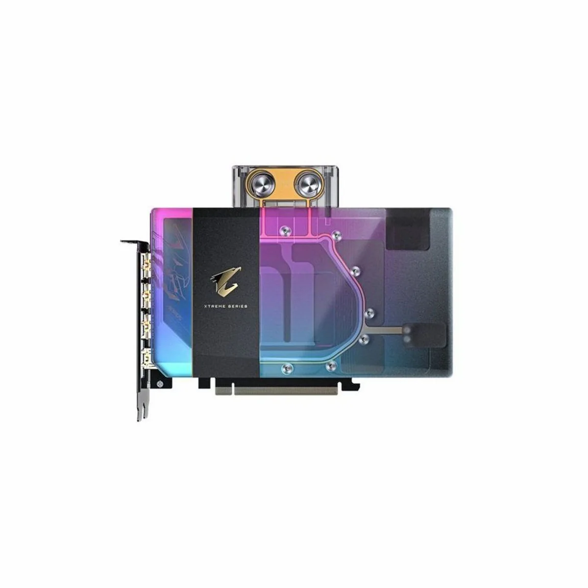 Gigabyte AORUS GeForce RTX 5080 XTREME WATERFORCE WB 16G, leistungsstarke Kühlung, hohe Grafikleistung, 16GB GDDR6X 2