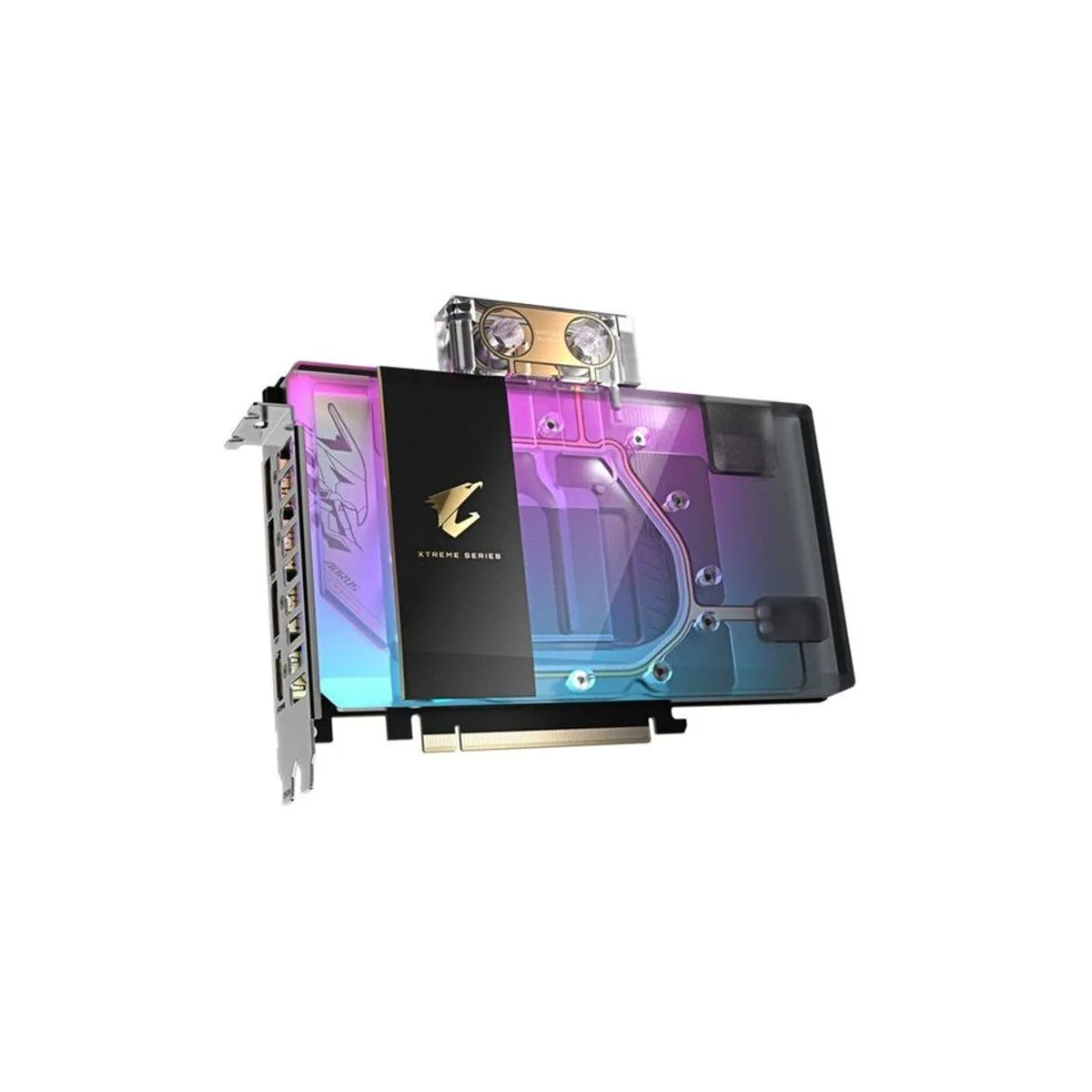 Gigabyte AORUS GeForce RTX 5080 XTREME WATERFORCE WB 16G, leistungsstarke Kühlung, hohe Grafikleistung, 16GB GDDR6X 3