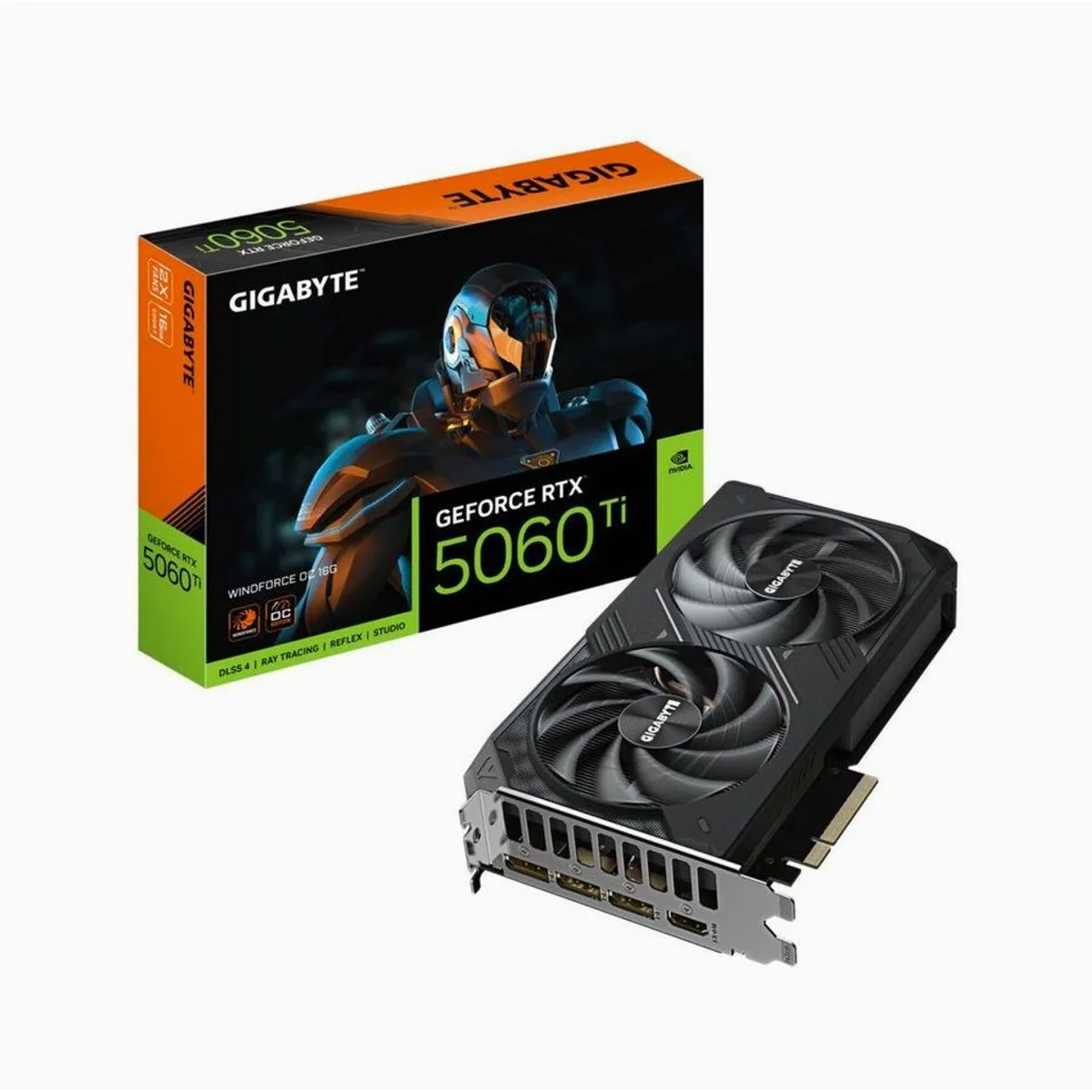 Gigabyte GeForce RTX 5060 Ti WINDFORCE OC, hohe Leistung, 16 GB GDDR7, optimierte Kühlung