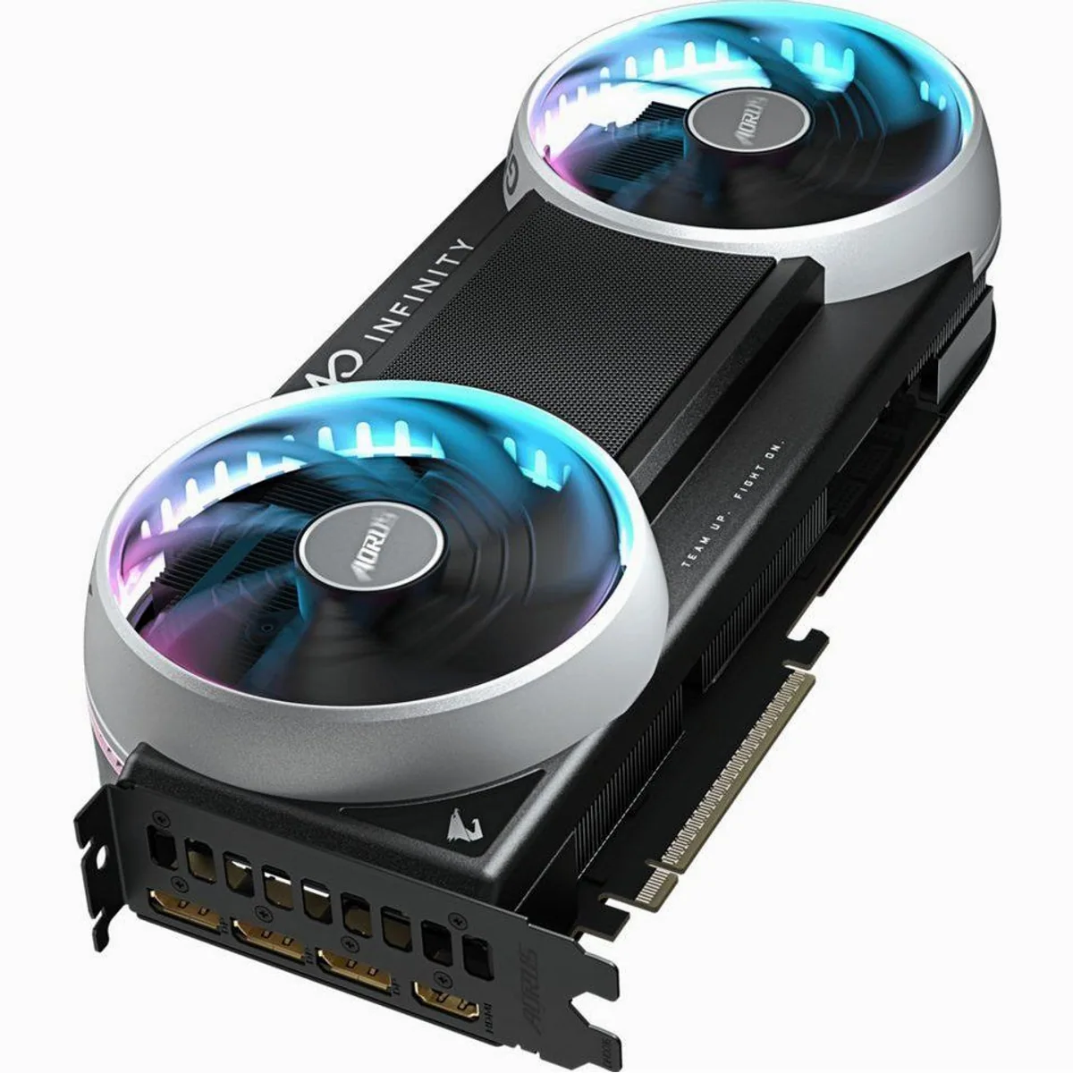 Gigabyte GeForce RTX 5070 Ti AORUS INFINITY 16G, hohe Leistung, DLSS 5, 3x DisplayPort 4