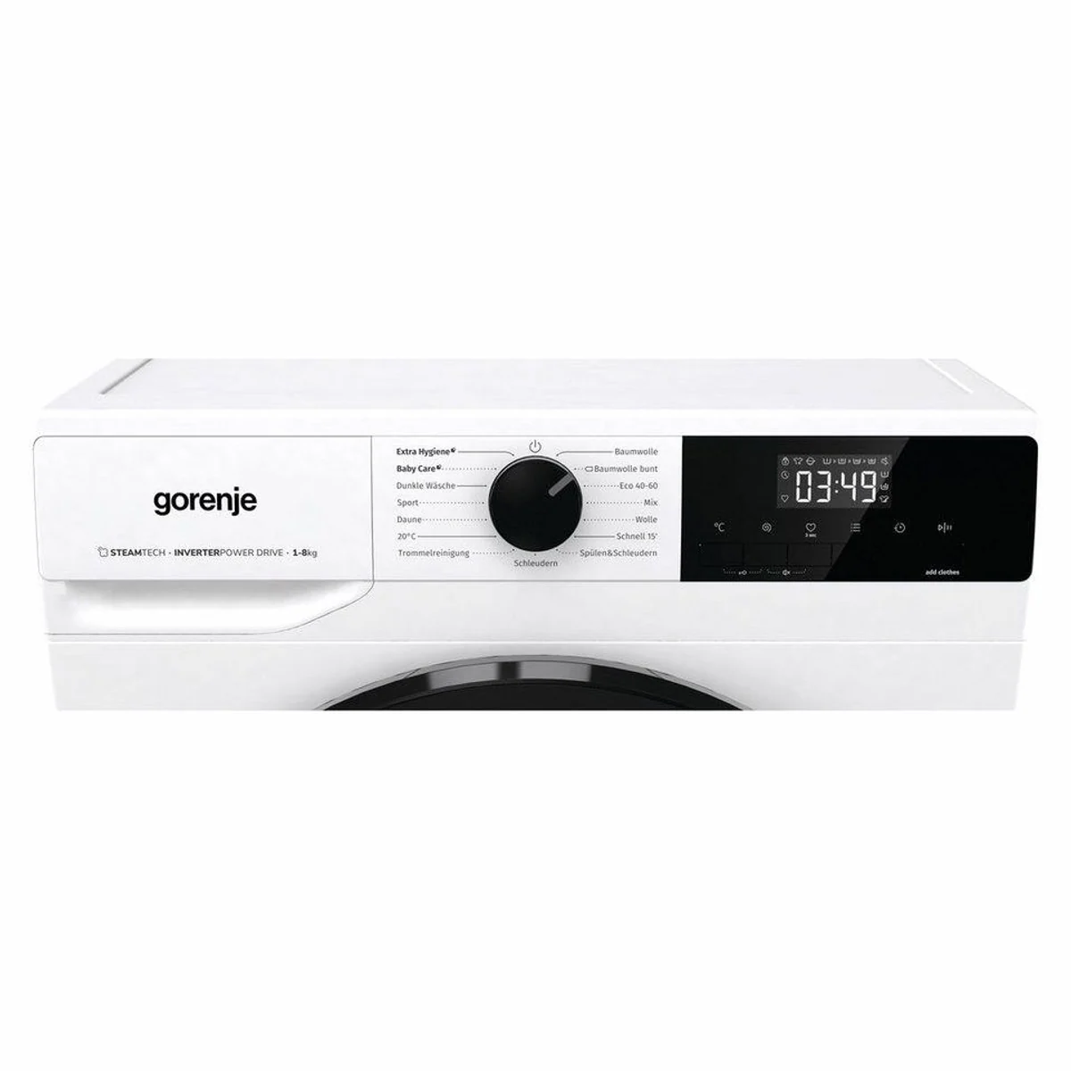 GORENJE WNHAI 84 APS/DE Waschmaschine, 8 kg, 1400 U/min, AquaStop, Dampf-Funktion 5