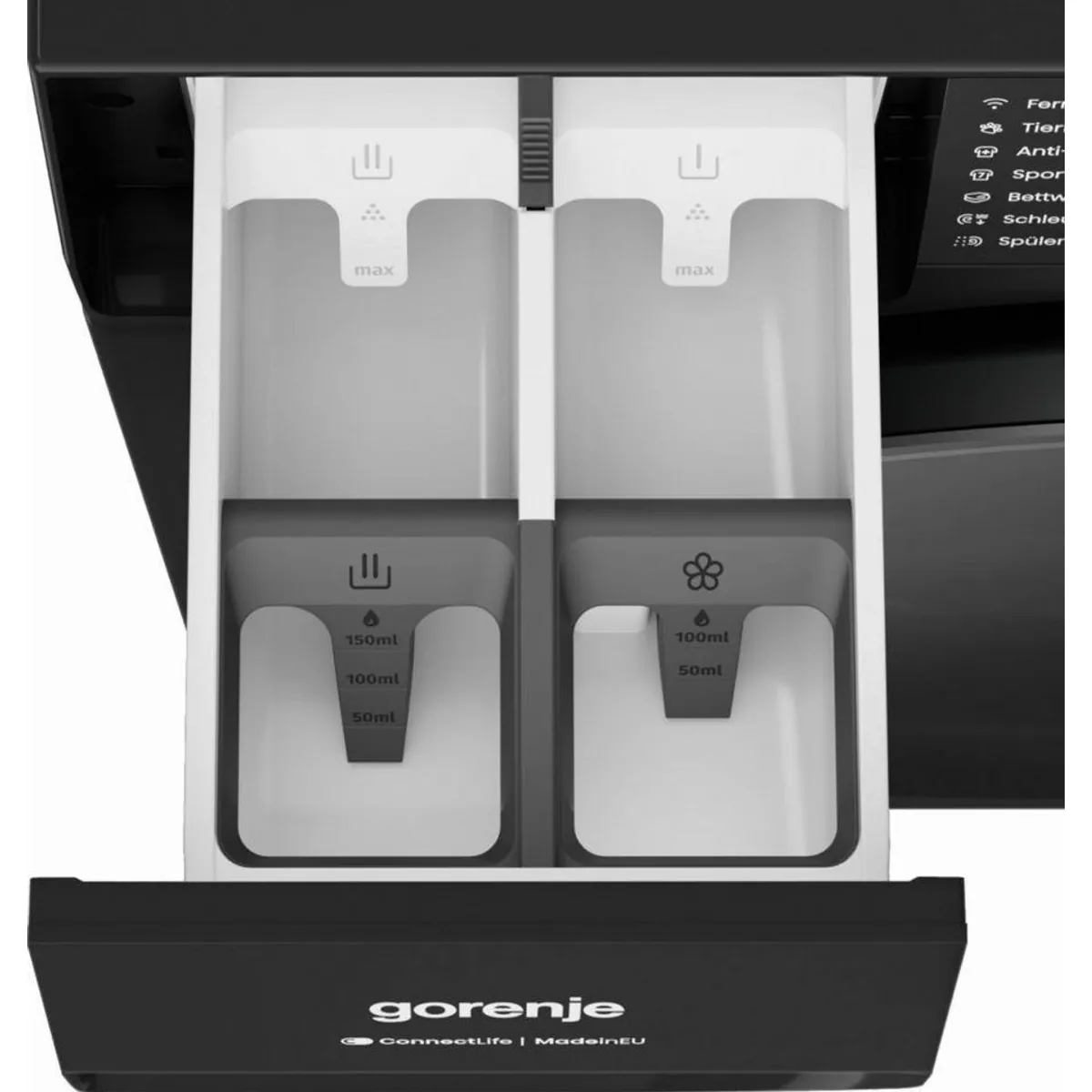 Gorenje W53G494A1P1B Waschmaschine, 9 kg, 1400 U/min, selbstreinigende Schublade 4