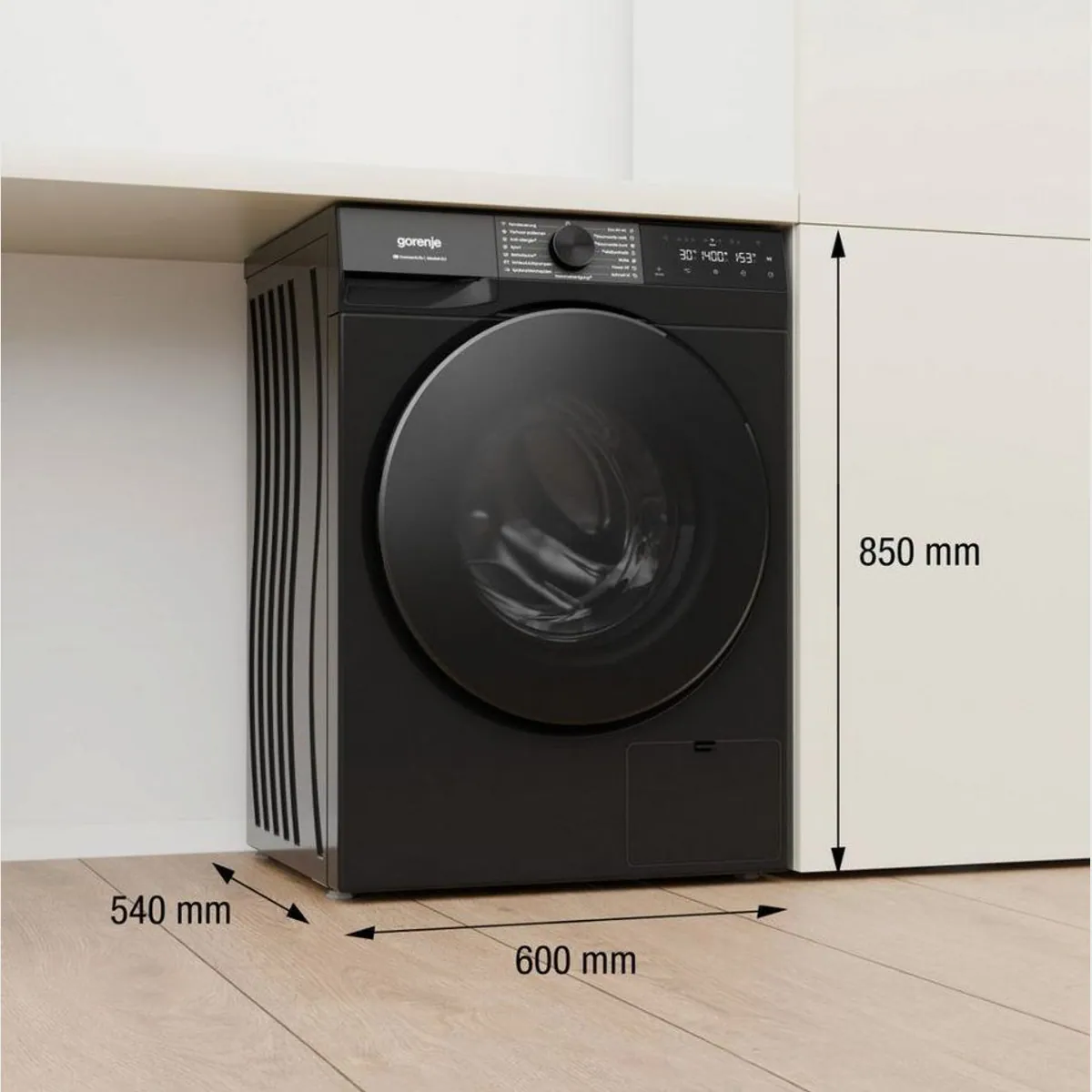 Gorenje Waschmaschine W53G484A3P1B, 8 kg, 1400 U/min, effiziente Energieklasse A 5