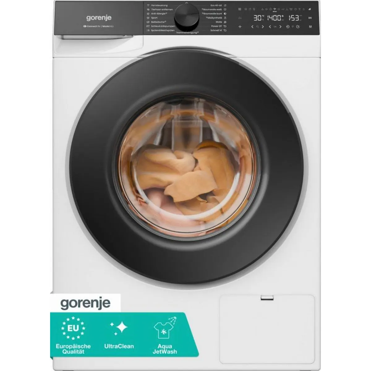 Gorenje W5G684A3T1 Waschmaschine, 8 kg, 1400 U/min, Energieeffizienzklasse A