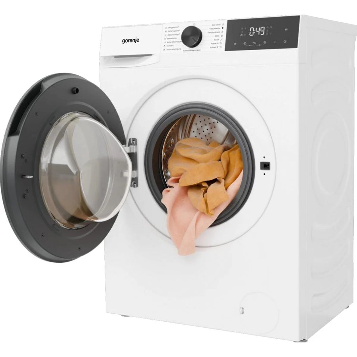 GORENJE Waschmaschine W53G2P84A3P2, 8 kg, 1400 U/min, Inverter PowerDrive Motor 2