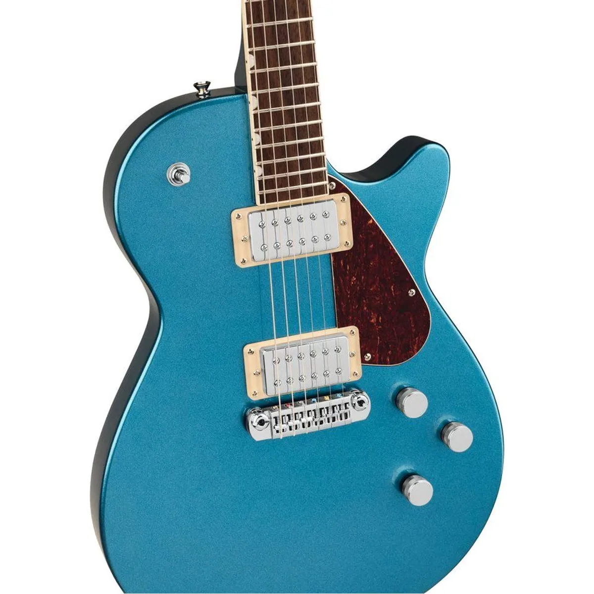 Gretsch Electromatic Jet Club, Mahagonikorpus, PureVolt Humbucker — Single Cut E-Gitarre 3