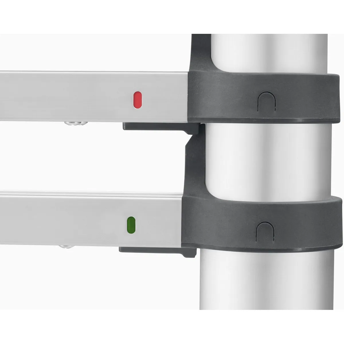 Hailo FlexLine Teleskopleiter, individuelle Höhenverstellung, sicheres Einhand-Entriegelungssystem 5