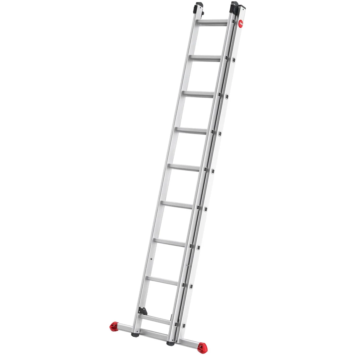 Hailo S80 ProfiStep duo, 2-teilige Alu-Schiebeleiter, höhenverstellbar und stabil 3