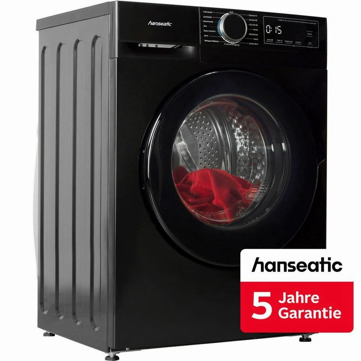 Hanseatic Waschmaschine HWMA714ABI, 7 kg, 1400 U/min, energieeffizient und praktisch