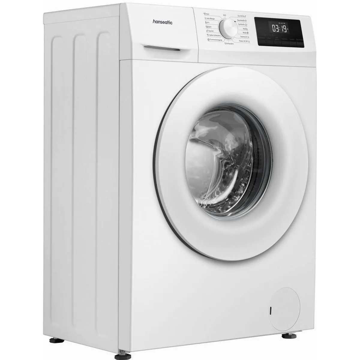 Hanseatic WME7A4 Waschmaschine, 7 kg, 1400 U/min — Energieeffizienz A, Aqua Stop, kompakte Maße 2