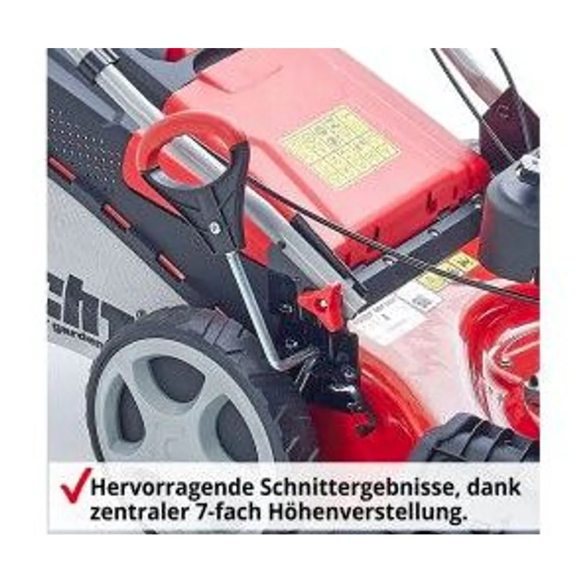 Hecht 547 SXW Benzin-Rasenmäher, leistungsstarker Motor, robustes Gehäuse, einfache Handhabung 2
