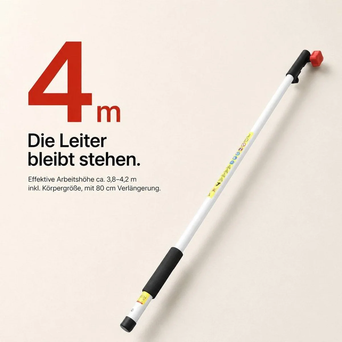 Hecht Multitool 1352, 4-in-1 Gartenpflegegerät mit 1,97 PS 3