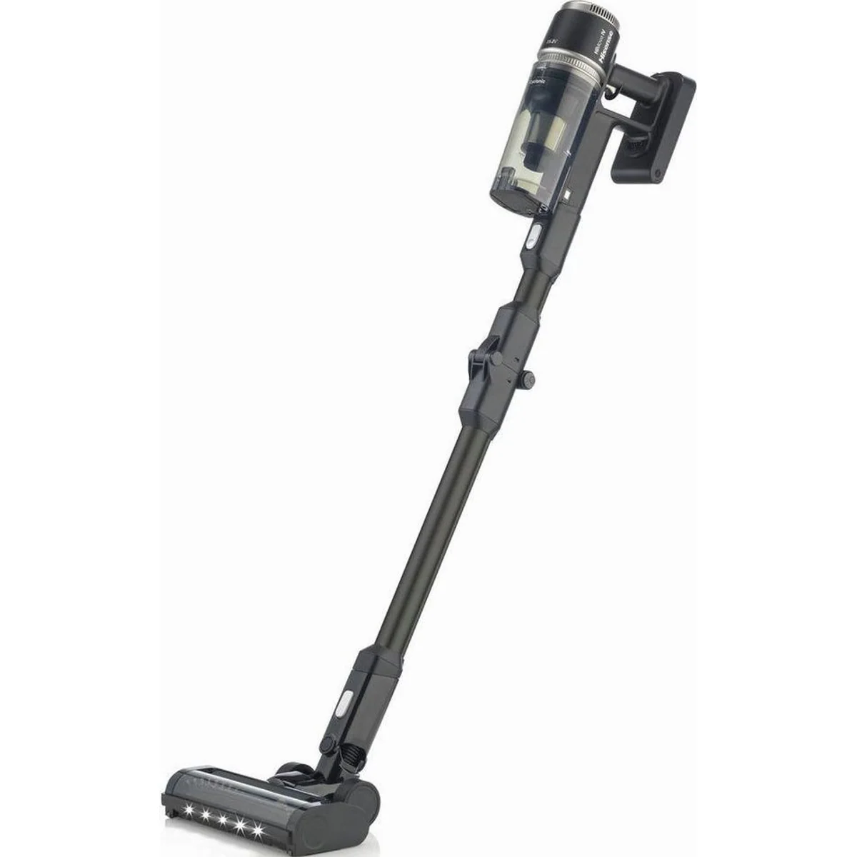 Hisense Akku-Bodenstaubsauger HVC676451DA, beutellos, 60 min Laufzeit, Reinigungsstation 4