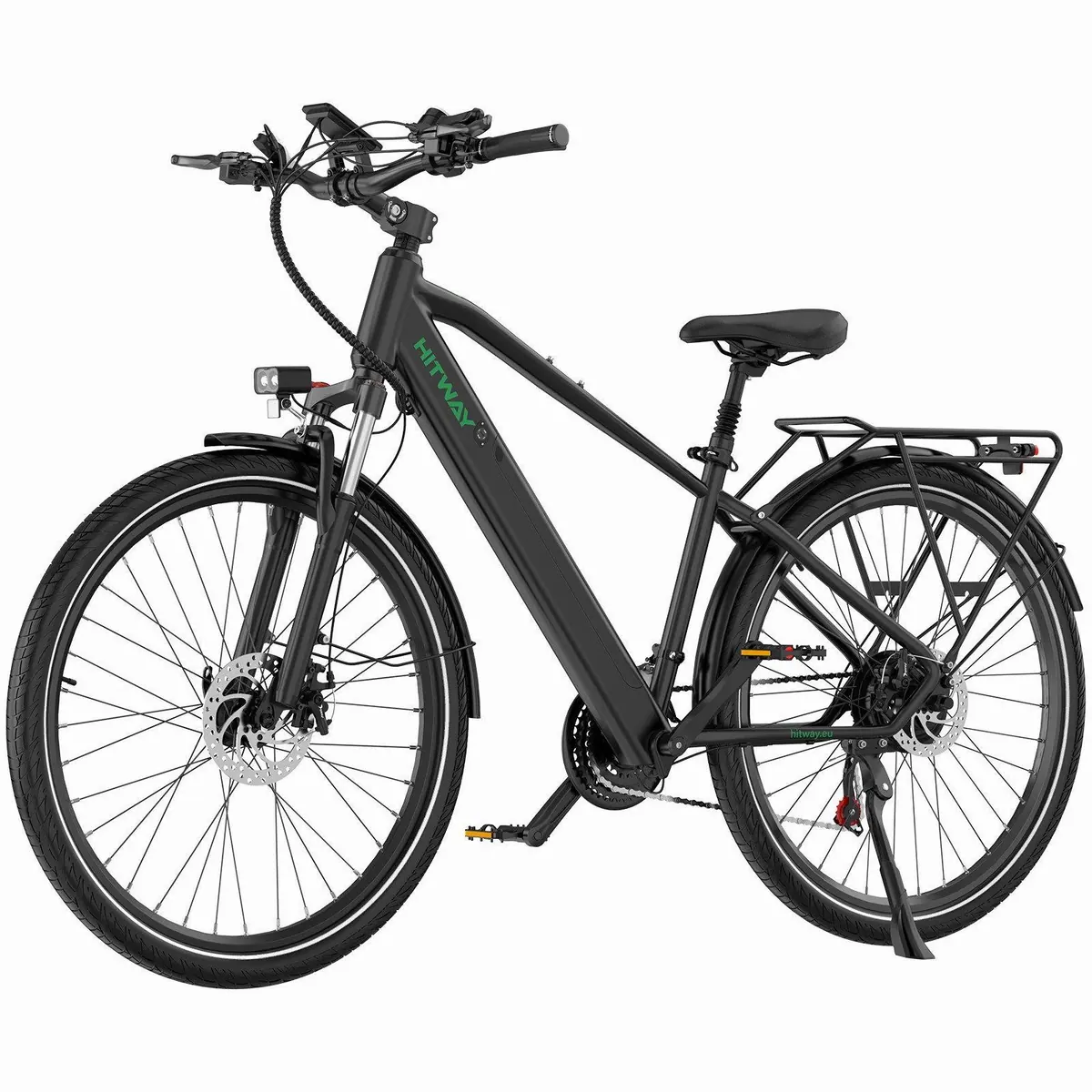 HITWAY E-Bike BK7S PRO, 27.5 Zoll, 21-Gang Shimano, bis 80 km Reichweite