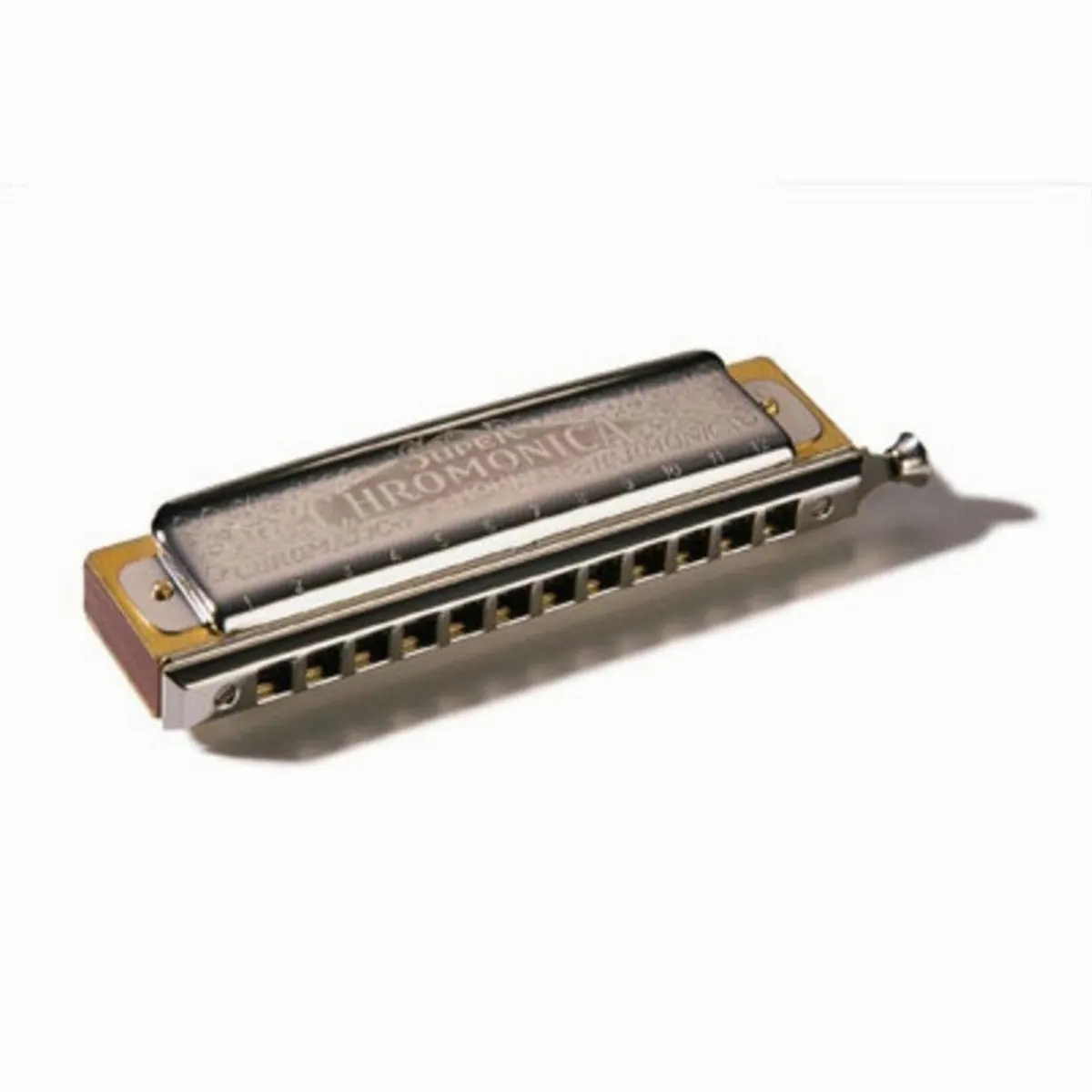 Hohner Chromonica II 270 G 48, 12 Kanäle, 3 Oktaven, Holz-Kanzellenkörper