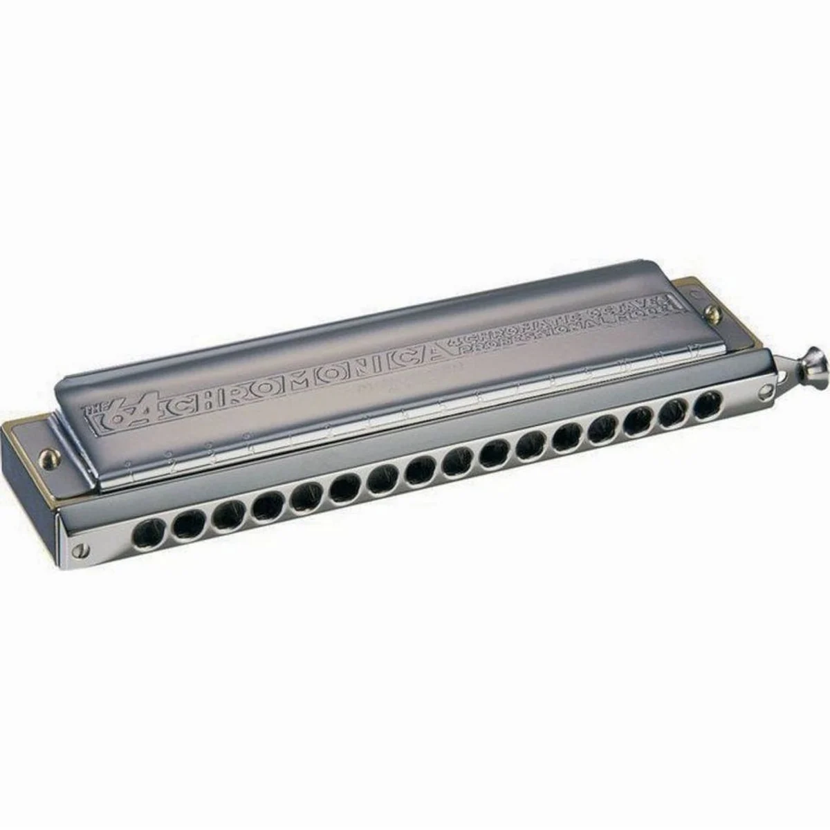 Hohner Chromonica III 280 C 64, robuste Bauweise, edles Design, inklusive Hartschalenetui 2