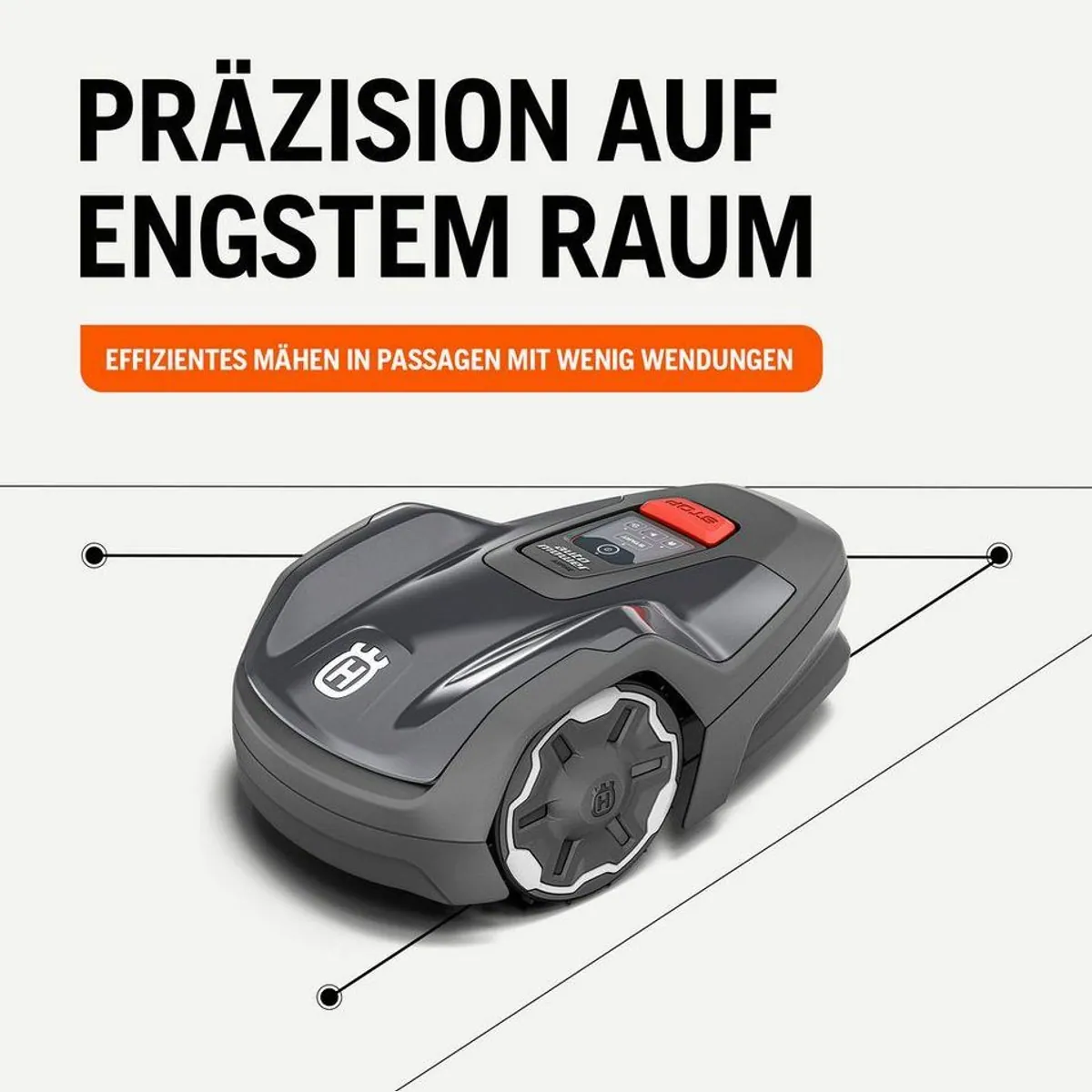 Husqvarna Aspire R4 Mähroboter, App-Steuerung, Frostwächter 3
