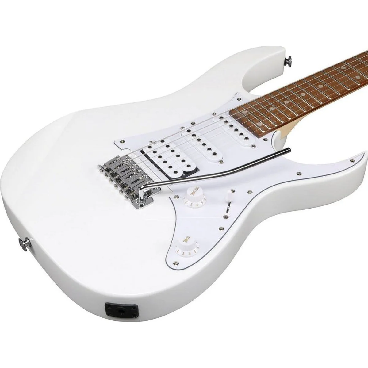 Ibanez GRG140-WH E-Gitarre, HSS-Elektronik, sportliche RG-Form 4