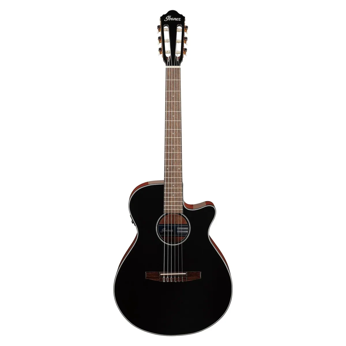 Ibanez AEG50N BK Konzertgitarre, elektroakustisch, 648 mm Mensur, Walnussgriffbrett 2