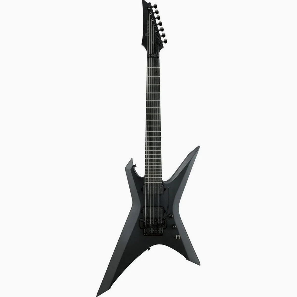 Ibanez Iron Label XPTB720-BKF, aggressive 7-String E-Gitarre, Neck-Through Bauweise