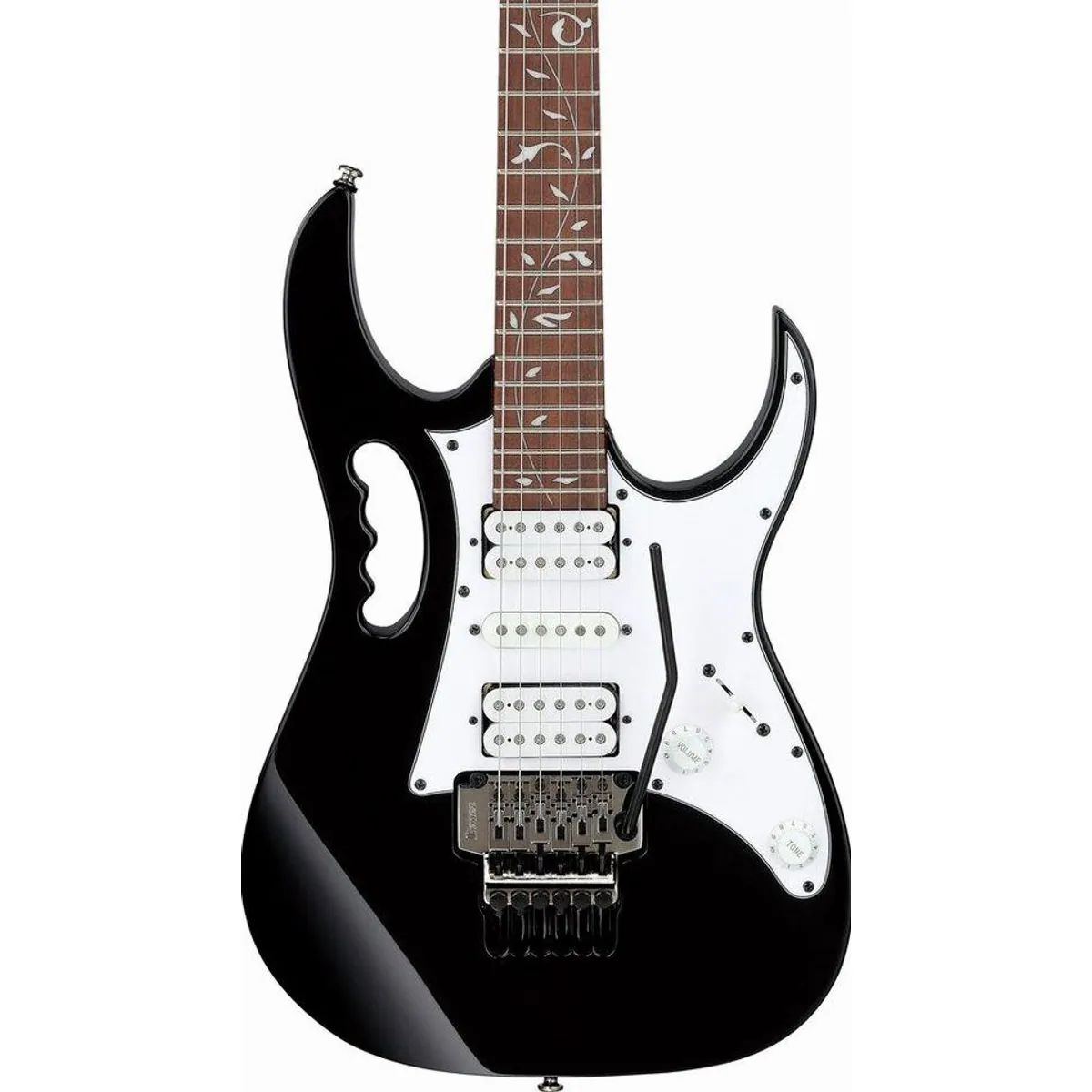 Ibanez JEMJR-BK E-Gitarre, klassisches Design, hochwertige Materialien, vielseitige Klangerzeugung 3