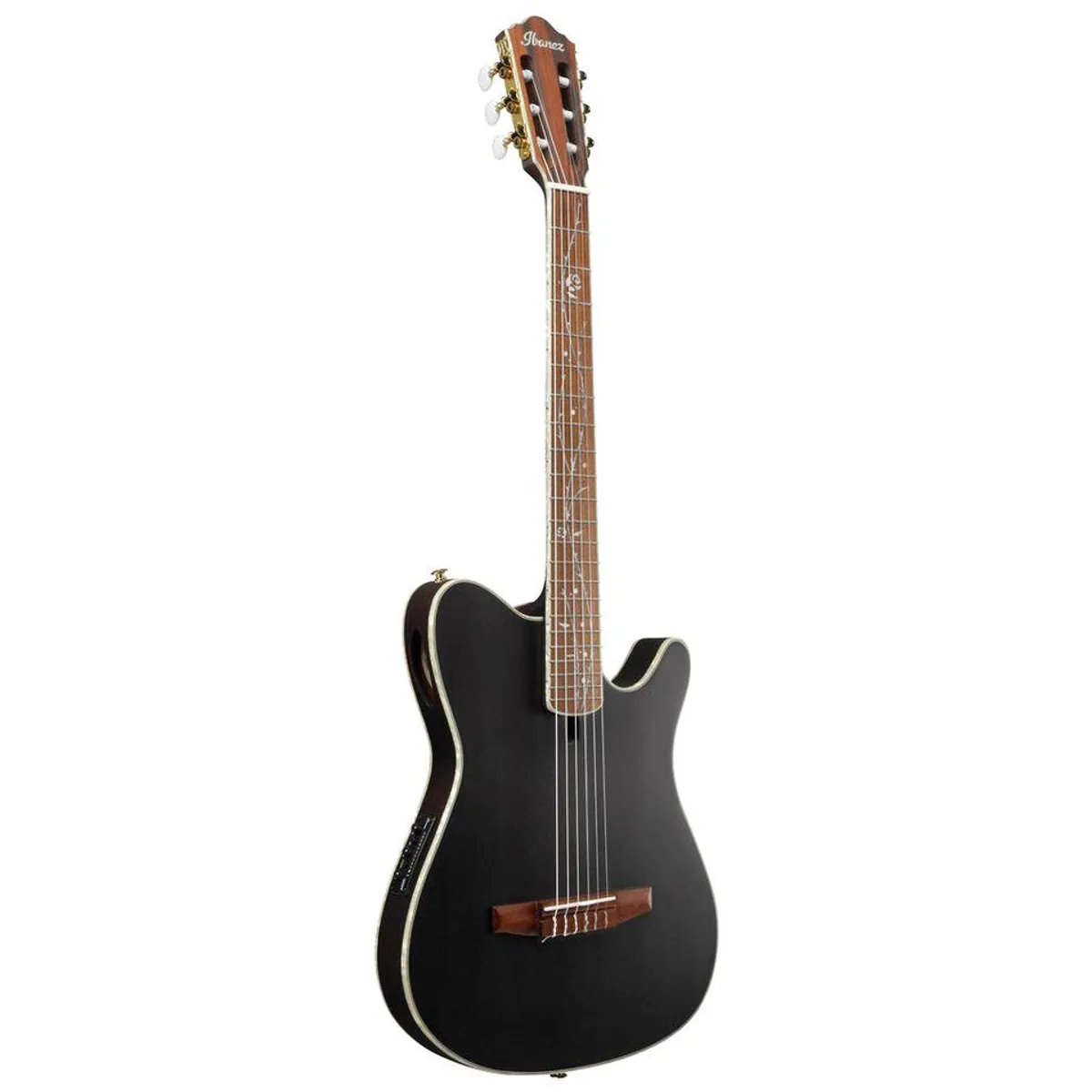 Ibanez TOD10N-TKF Konzertgitarre, schlanker Hals, edles Finish, integriertes Tonabnehmersystem