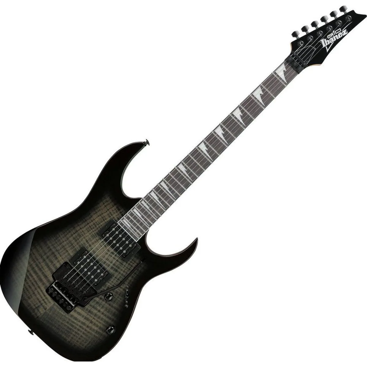 Ibanez GIO GRG320FA-TKS, kraftvolle Humbucker, Double Locking Tremolo