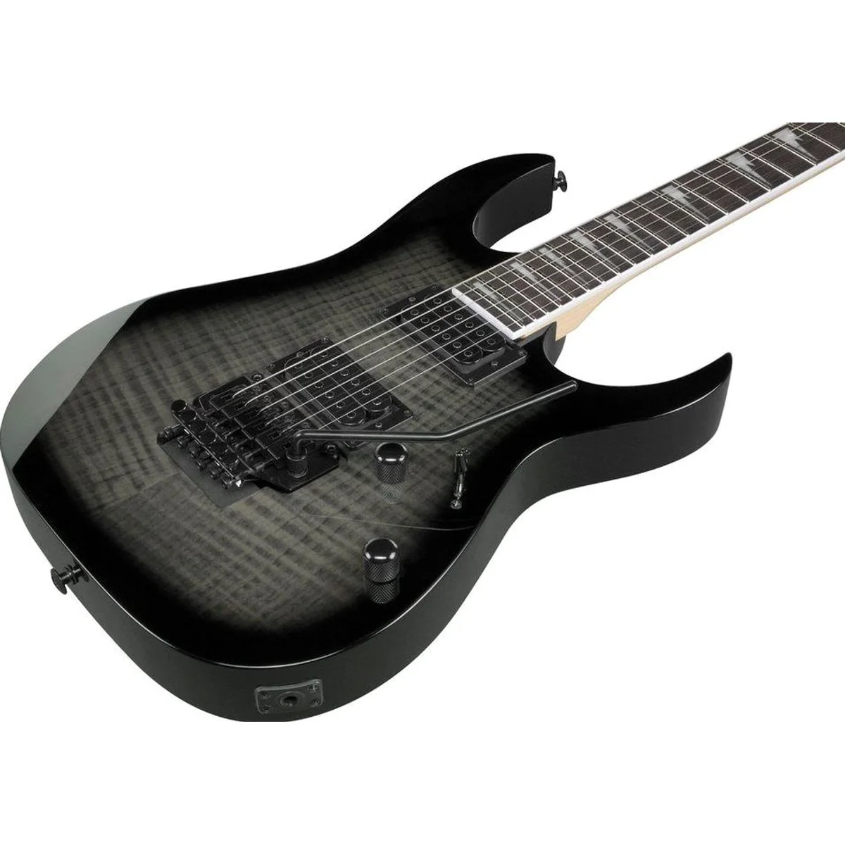 Ibanez GIO GRG320FA-TKS, kraftvolle Humbucker, Double Locking Tremolo 4