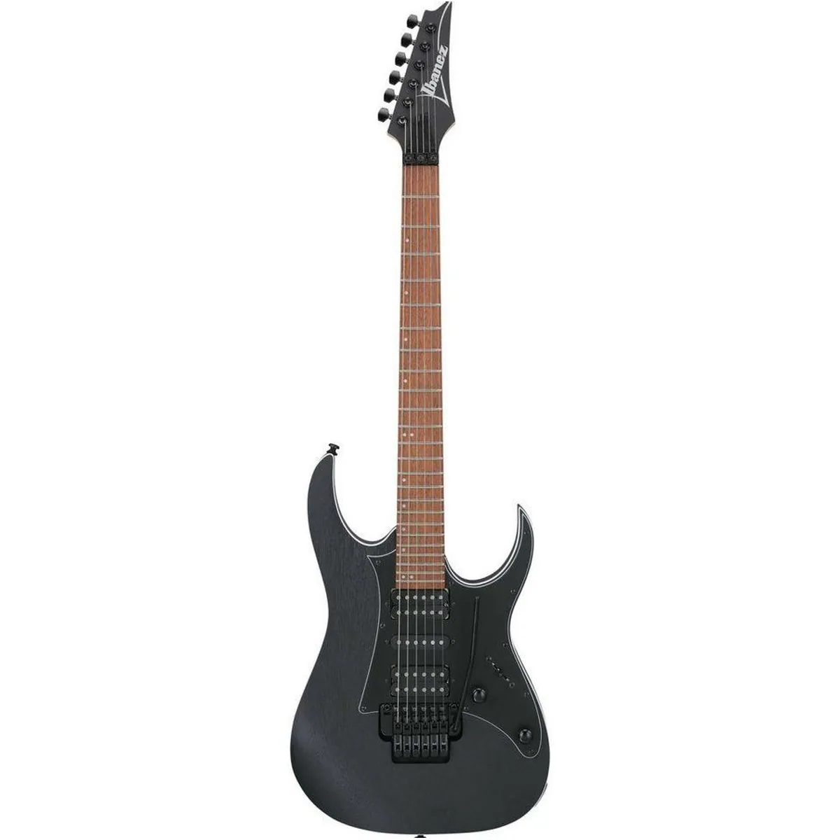 Ibanez RG450B-WK Weathered Black, kraftvoller Sound, hoher Spielkomfort, vielseitige Pickup-Konfiguration