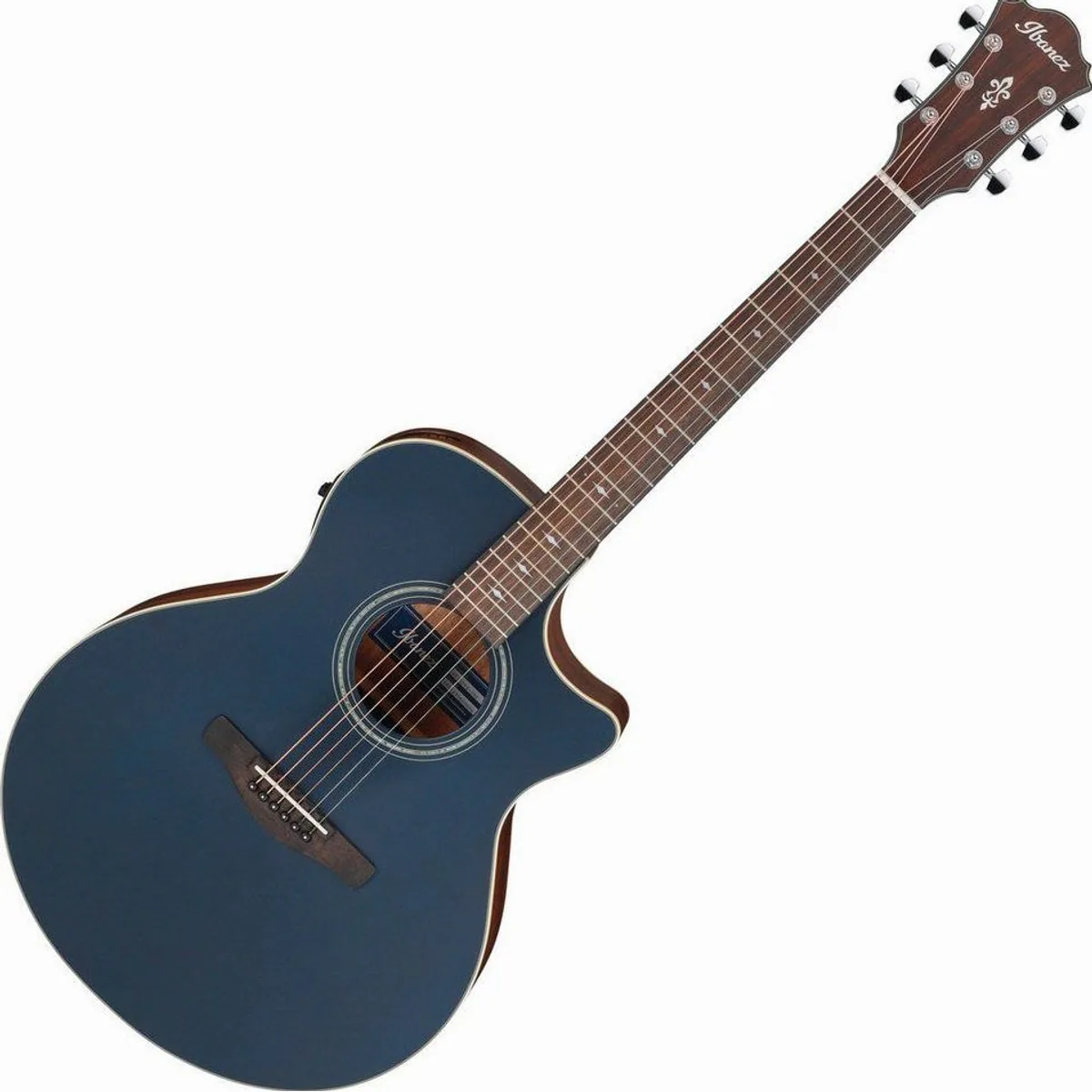 Ibanez AE100-DBF Akustikgitarre, massiver Klang, komfortables Spielgefühl, Bühnenbereit