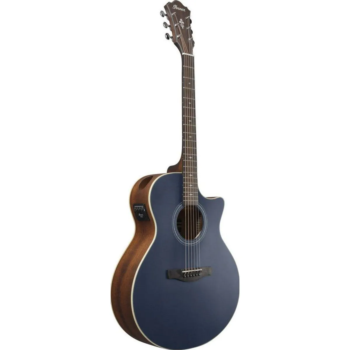 Ibanez AE100-DBF Akustikgitarre, massiver Klang, komfortables Spielgefühl, Bühnenbereit 2