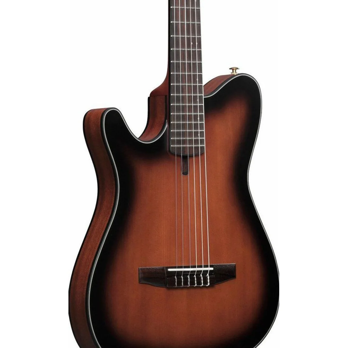 Ibanez FRH10N Konzertgitarre, kompakt, vielseitig, mit Tonabnehmer 4